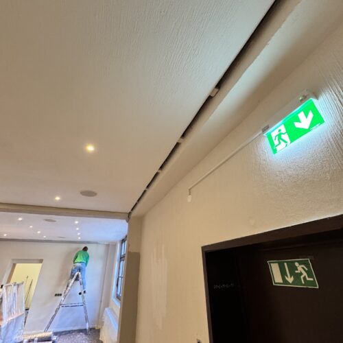 Spalten in der Decke
