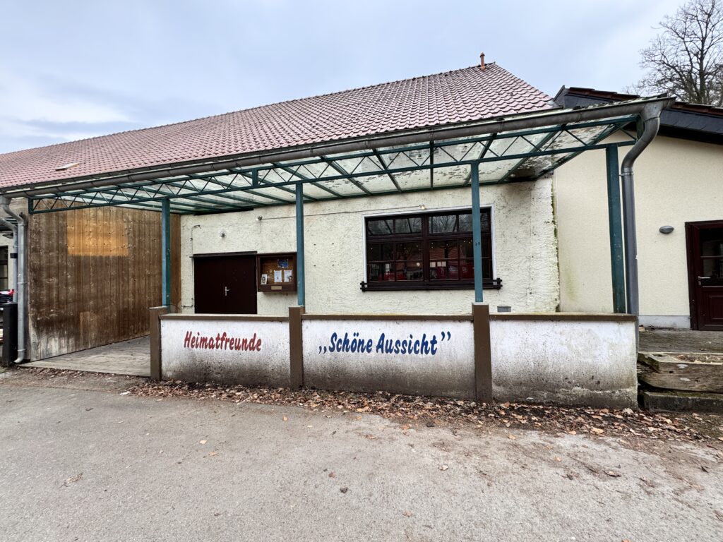 Altes Bild des Vereinshauses