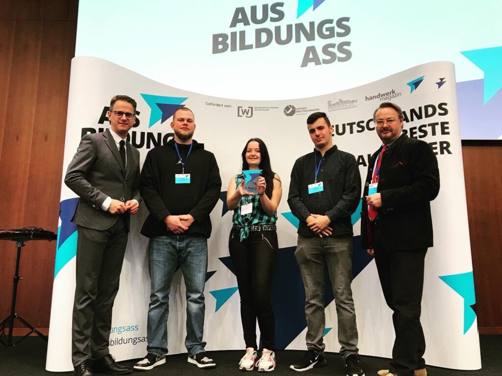Ausbildungs Ass Preis in Berlin mit Carsten Linnemann.