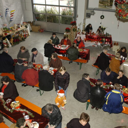 Weihnachtsbaumfest in der Werkstatt